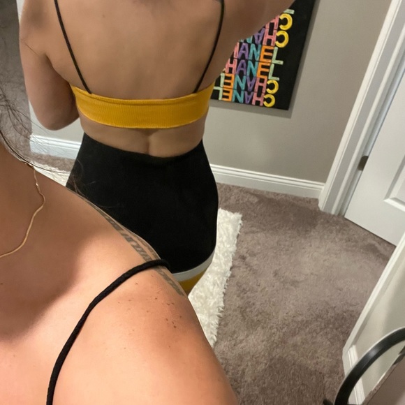 Multicolor midi dress. - Picture 3 of 3